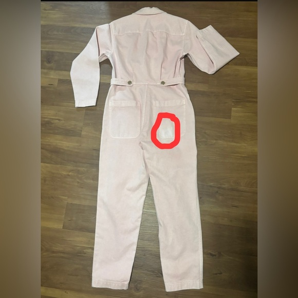 Alex Mill Light Pink Women's Jumpsuit - Picture 4 of 4